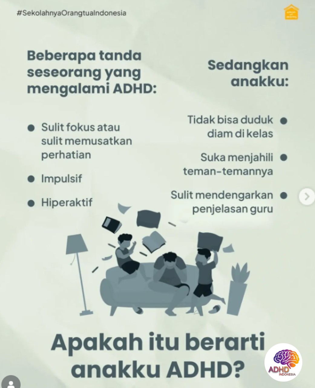 Ciri dan Gejala ADHD pada Anak Usia Dini di Provinsi Jawa Barat