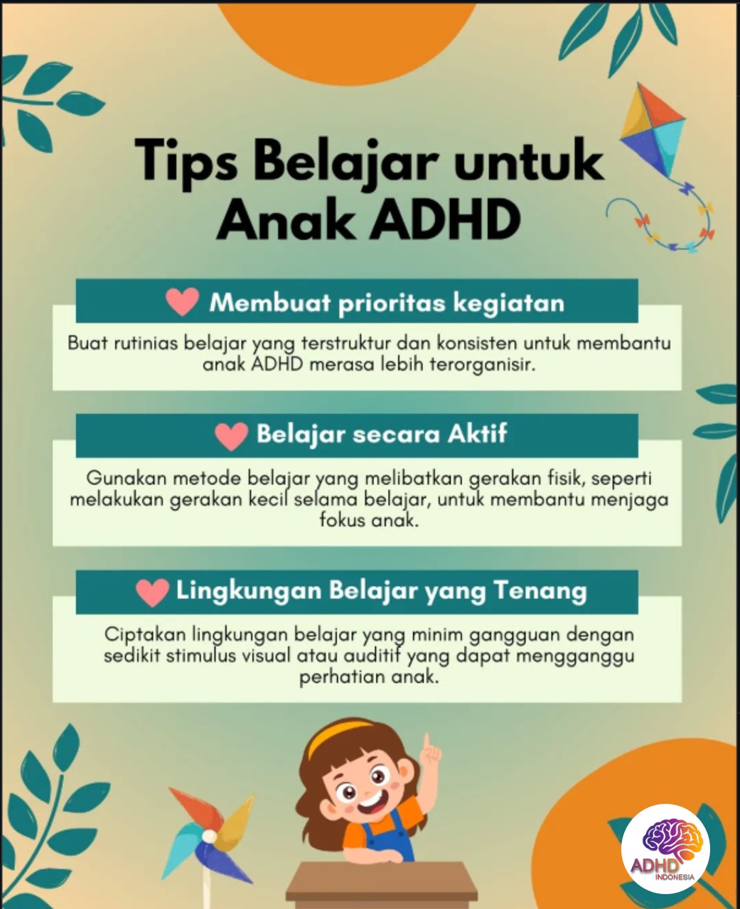 Strategi Belajar yang Cocok untuk Anak ADHD di Provinsi Jawa Barat