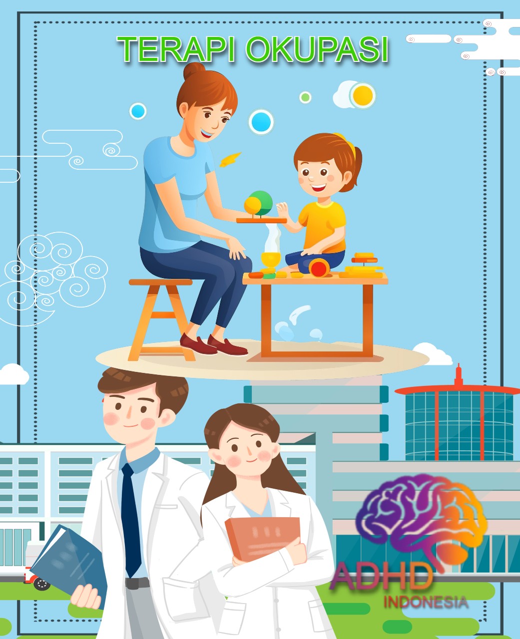 Rujukan untuk Terapi Okupasi untuk Anak ADHD Indonesia Provinsi Jawa Barat